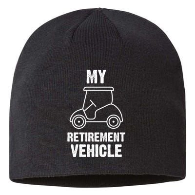 Funny Retirement Retired Golf Gift Sustainable Beanie