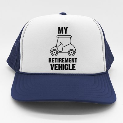 Funny Retirement Retired Golf Gift Trucker Hat