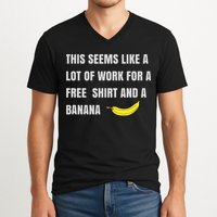 Funny Running Race For Runners And Half Marathon V-Neck T-Shirt