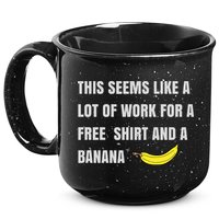 Funny Running Race For Runners And Half Marathon 15oz Campfire Ceramic Mug