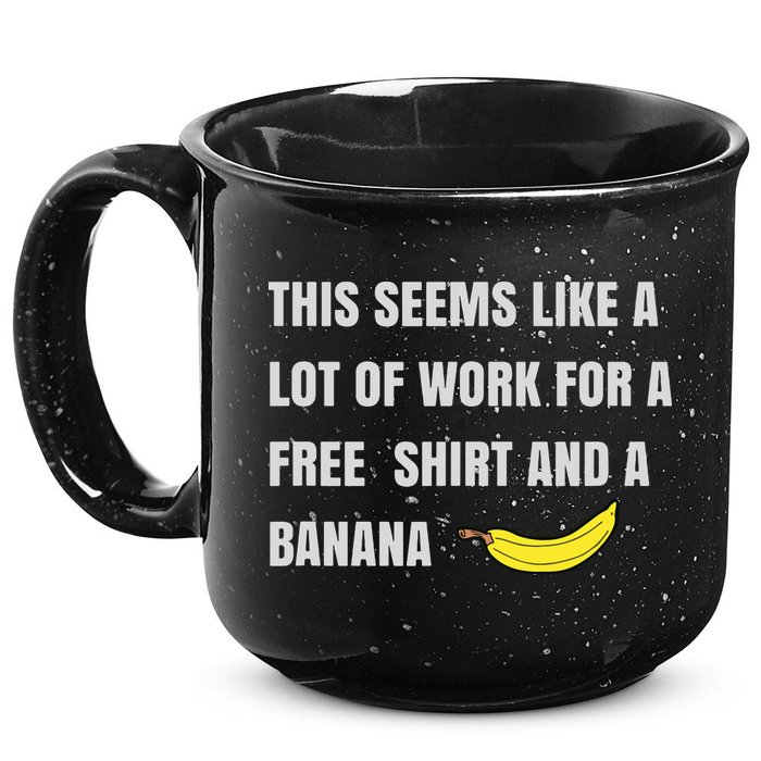 Funny Running Race For Runners And Half Marathon 15oz Campfire Ceramic Mug