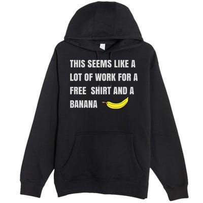 Funny Running Race For Runners And Half Marathon Premium Pullover Hoodie