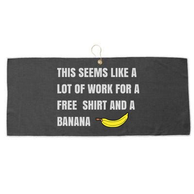 Funny Running Race For Runners And Half Marathon Large Microfiber Waffle Golf Towel