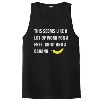 Funny Running Race For Runners And Half Marathon PosiCharge Competitor Tank