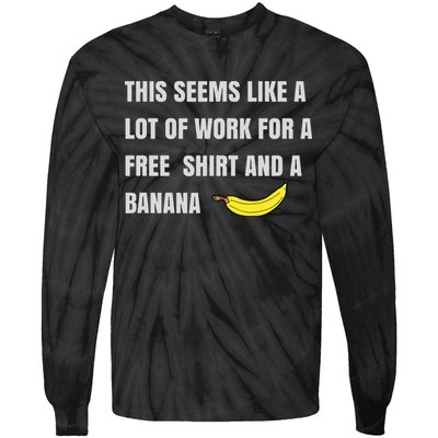 Funny Running Race For Runners And Half Marathon Tie-Dye Long Sleeve Shirt
