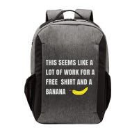 Funny Running Race For Runners And Half Marathon Vector Backpack