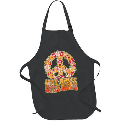 Funny Retro Sixties 60's Stay Trippy Little Hippie Peace Apron