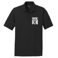 Funny Reindeer Selfie Christmas PosiCharge RacerMesh Polo