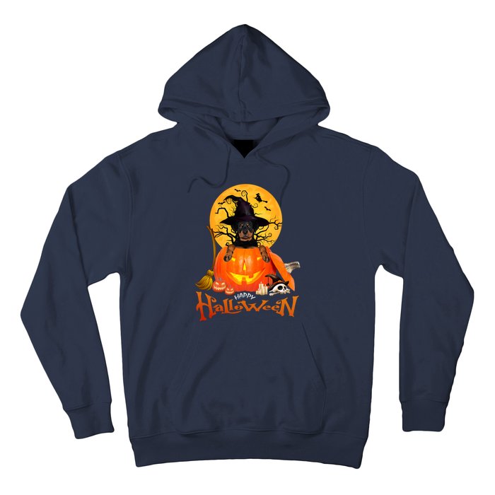 Funny Rottweiler Spooky Halloween Hoodie