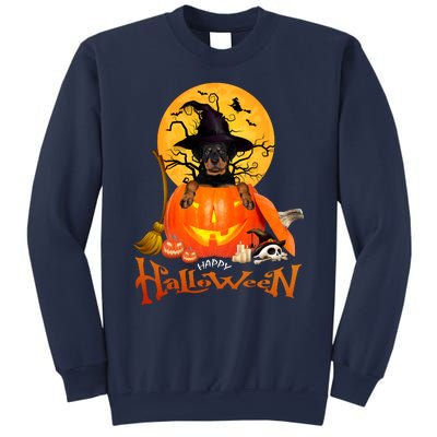 Funny Rottweiler Spooky Halloween Sweatshirt