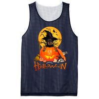 Funny Rottweiler Spooky Halloween Mesh Reversible Basketball Jersey Tank