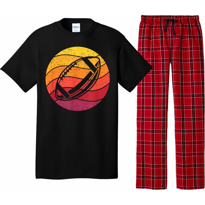 Football Retro Style Vintage Pajama Set