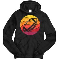 Football Retro Style Vintage Tie Dye Hoodie