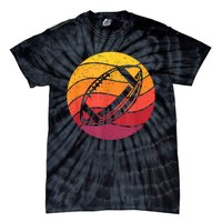 Football Retro Style Vintage Tie-Dye T-Shirt