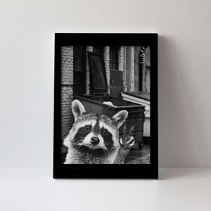 Funny Raccoon Selfie Raccoon Funny Raccoon Canvas