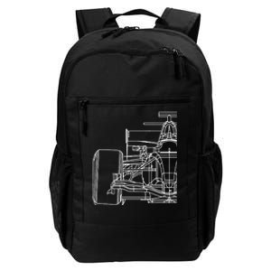 Formula Racecar Schematic Race Car Driver Formula Racing Daily Commute Backpack