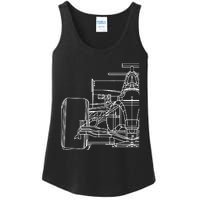 Formula Racecar Schematic Race Car Driver Formula Racing Ladies Essential Tank