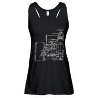 Formula Racecar Schematic Race Car Driver Formula Racing Ladies Essential Flowy Tank