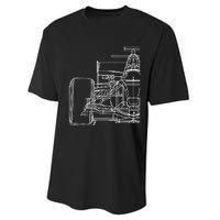 Formula Racecar Schematic Race Car Driver Formula Racing Performance Sprint T-Shirt