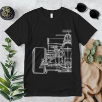 Formula Racecar Schematic Race Car Driver Formula Racing Premium T-Shirt