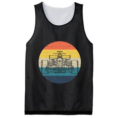 Formula Racecar Schematic Retro Formula Racecar Driver Mesh Reversible Basketball Jersey Tank