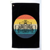 Formula Racecar Schematic Retro Formula Racecar Driver Golf Towel