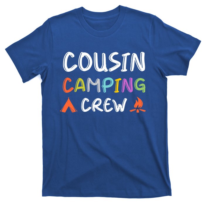 Family Reunion Summer Camp Vacation Cousin Camping Crew Gift T-Shirt