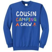 Family Reunion Summer Camp Vacation Cousin Camping Crew Gift Tall Sweatshirt