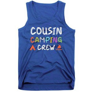 Family Reunion Summer Camp Vacation Cousin Camping Crew Gift Tank Top