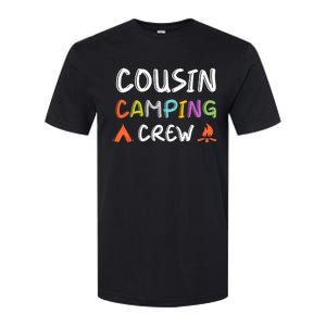 Family Reunion Summer Camp Vacation Cousin Camping Crew Gift Softstyle CVC T-Shirt