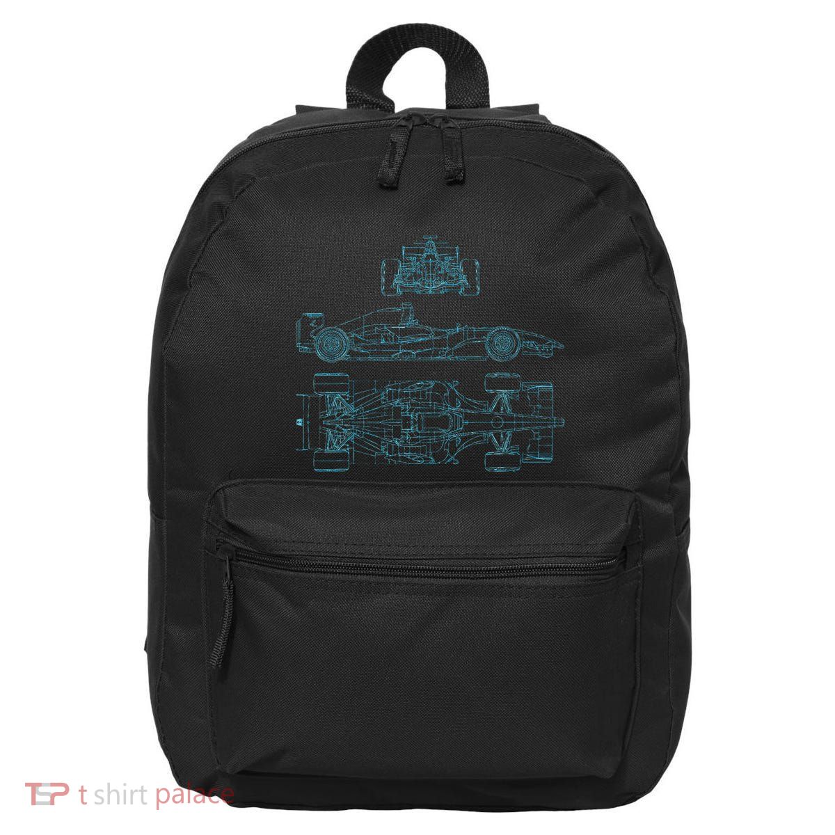 Formula Racecar Schematic Racing Formula Racecar Driver 16 in Basic Backpack