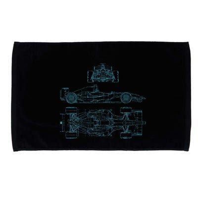 Formula Racecar Schematic Racing Formula Racecar Driver Microfiber Hand Towel