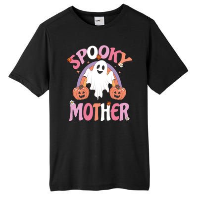 Family Retro Spook Mother Groovy Retro Halloween Ghost Costume Gift Tall Fusion ChromaSoft Performance T-Shirt