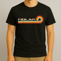 Fidlar Retro Stripes Musician Vintage T-Shirt