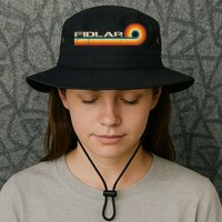 Fidlar Retro Stripes Musician Vintage Bucket Hat