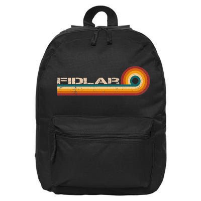 Fidlar Retro Stripes Musician Vintage 16 in Basic Backpack