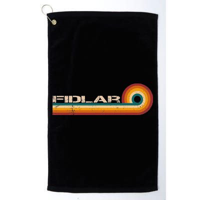 Fidlar Retro Stripes Musician Vintage Golf Towel