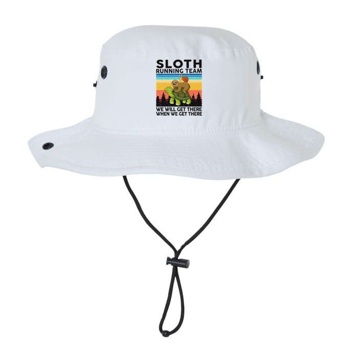 Funny Running Sloth Running Team Sloth Legacy Cool Fit Booney Bucket Hat