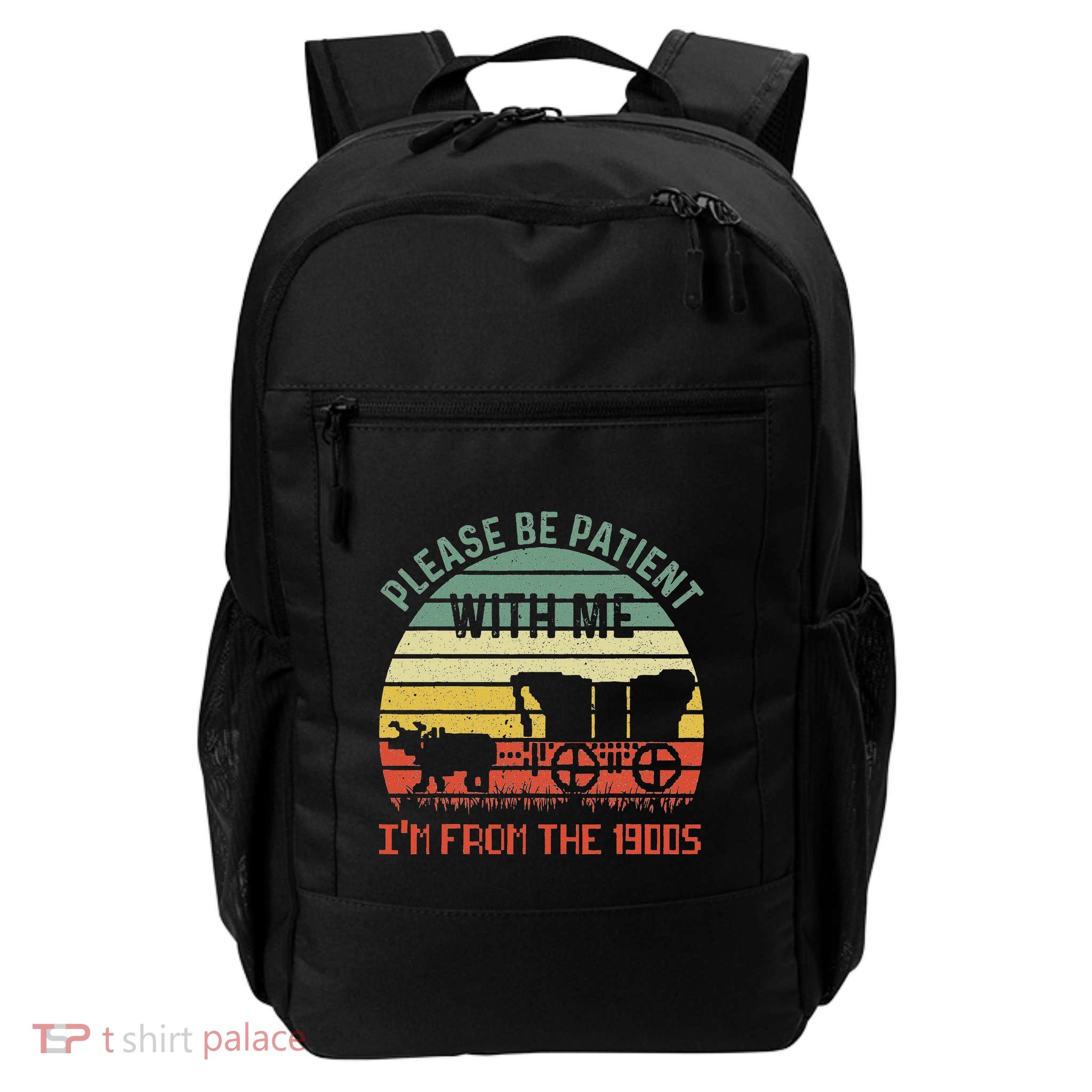 Funny Retro Sarcastic Humor For Millennials Gen X And Gen Ze Daily Commute Backpack