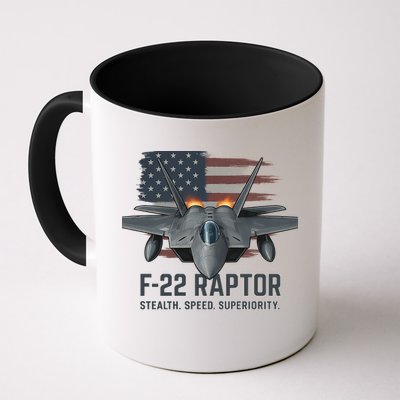 F-22 Raptor Stealth Speed Superiority Mug
