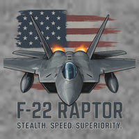 F-22 Raptor Stealth Speed Superiority Hoodie