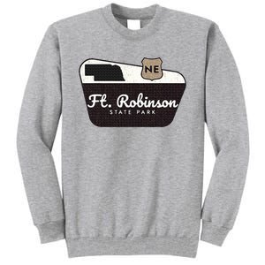 Fort Robinson State Park Nebraska Ne Welcome Sign Vacation Tall Sweatshirt