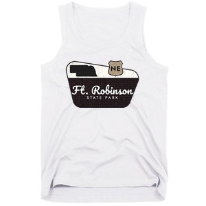 Fort Robinson State Park Nebraska Ne Welcome Sign Vacation Tank Top