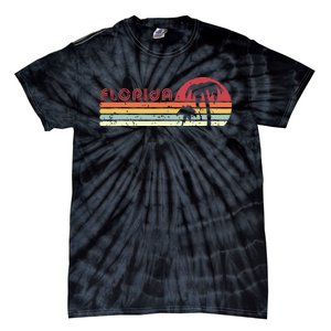 Florida Retro Style Fl Usa Tie-Dye T-Shirt