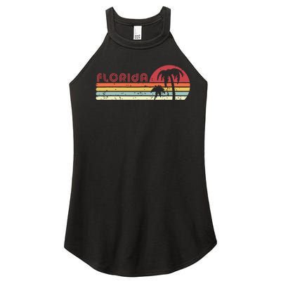 Florida Retro Style Fl Usa Women’s Perfect Tri Rocker Tank