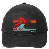 Funny Retro Scarif Summer 7-Panel Snapback Hat