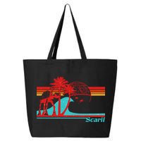 Funny Retro Scarif Summer 25L Jumbo Tote