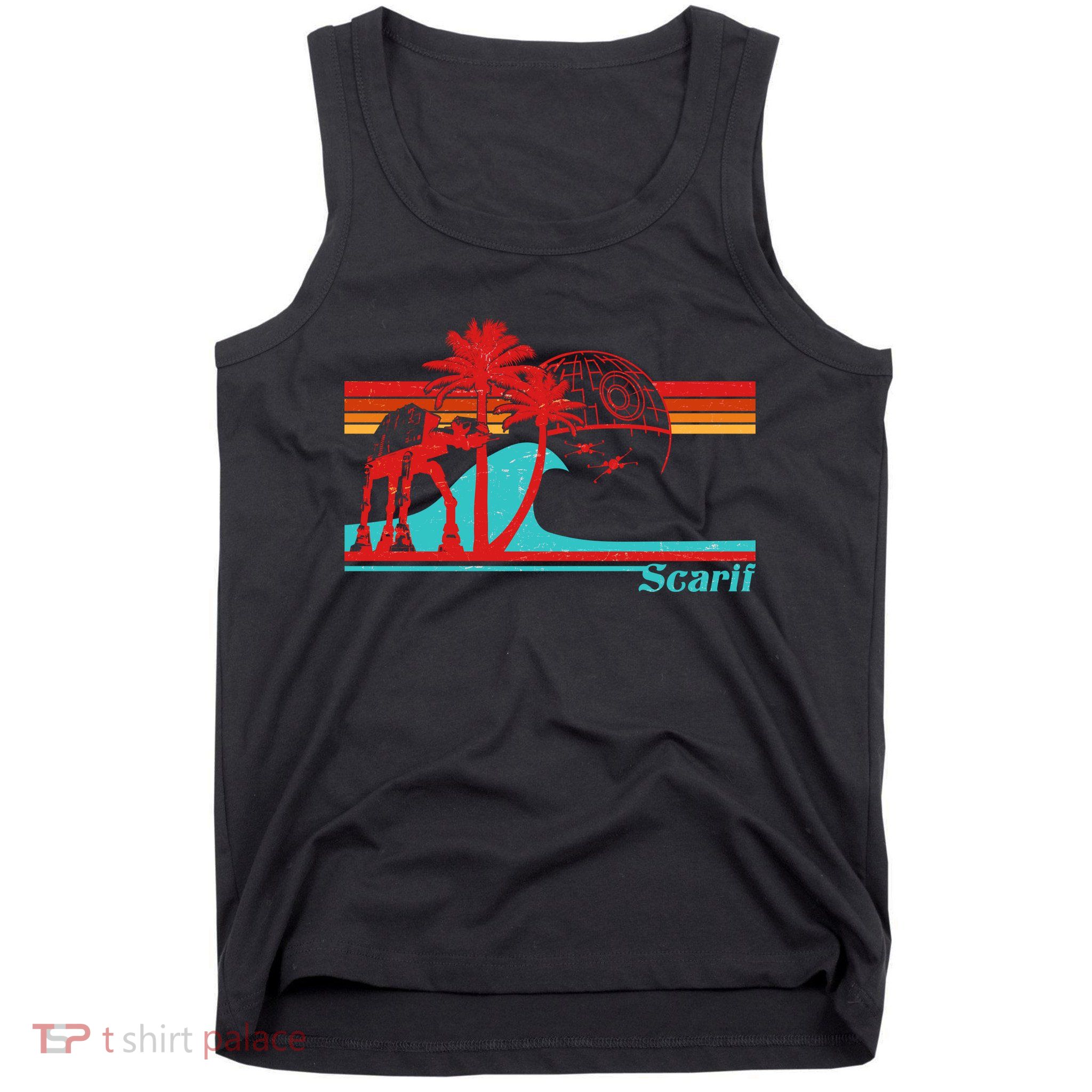Funny Retro Scarif Summer Tank Top