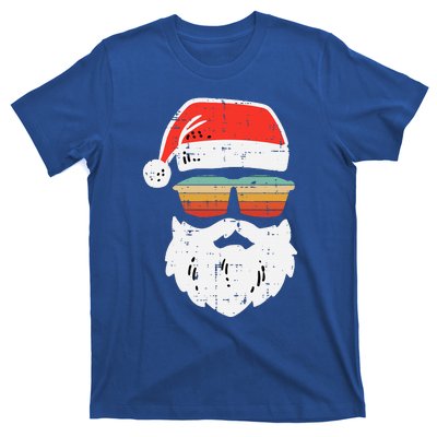 Festive Retro Sunglasses for Christmas Celebrations T-Shirt