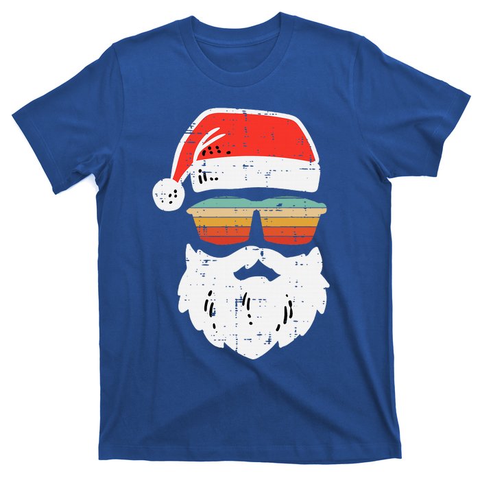 Festive Retro Sunglasses for Christmas Celebrations T-Shirt